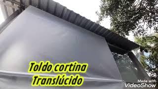 TOLDO CORTINA  LONA TRANSLÚCIDA #gtoldossjc #toldos #toldocortina #sjc