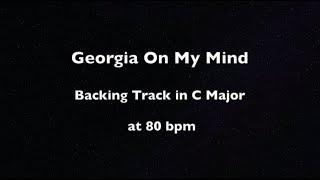Georgia On My Mind - Backing Track in C Major