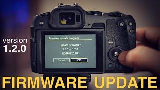 Canon R8 - Firmware Update 1.2.0