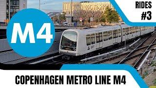 A ride on Copenhagen's M4 metro line  | Copenhagen Metro M4 | Rides #3