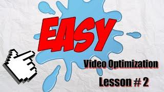 On page video optimization,