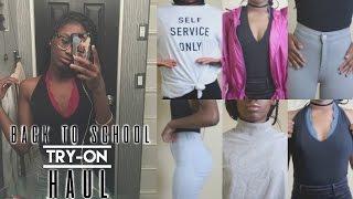 Back to School Clothing Haul 2016 | iamEgypt :)