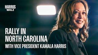 VP Kamala Harris Rally in North Carolina