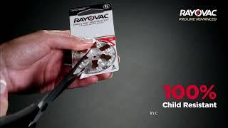 Rayovac Pro Line - how to open child resistant packaging