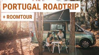 Portugal Trip & Roomtour durch den Roadsurfer VW T6 Ocean Campervan