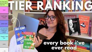 tier ranking all 130 books I've ever read 🪩 5 star reads ⭐ dnf's, comfort reads & more ️