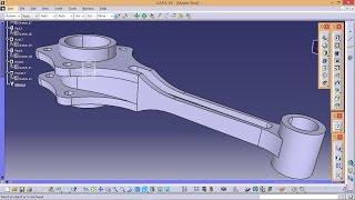 Catia Tutorials\How to create Radial Engine Assembly\ Design of Master Rod part_1