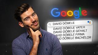 David Döbele antwortet auf die häufigsten Google-Fragen