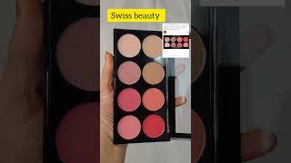 Swiss beauty blush palette review ️#shorts #shortsfeed #ytshorts #viral