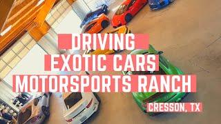 Exotic Car Driving Experience at Motorsport Ranch Racetrack! (DriveXotic Dallas TX)