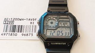 ¡DESCUBRE EL CASIO ROYALE AE-1200!La leyenda digital en tu muñeca"