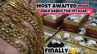 Best Men’s Jewellery in India | Gold Plated Jewellery | Sadar Bazar Wholesale Jewellery Market Delhi