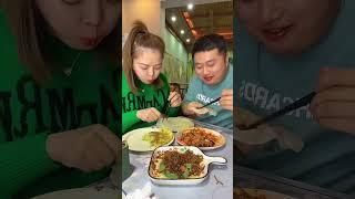 Funny Husband and Wife With Brother Yummy Food Eating Challenge 