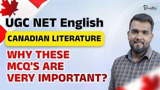 UGC NET English | Canadian Literature | Competitive Cracker