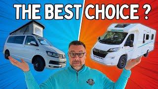 Same Price, Different Experience: Campervan or Motorhome?