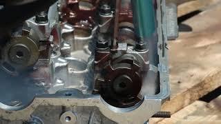 Cleaning the BMW engine parts   Dry Ice Blasting