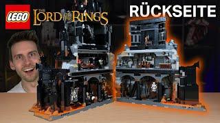 Die RÜCKSEITE für DEINEN Barad-Dûr  Lego Lord of the Rings 10333 Black Tower BACK FIX