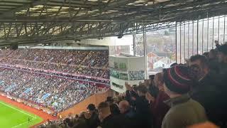 Aston Villa Fans Sing Ollie Watkins song Against Bournemouth