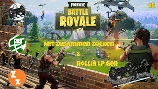 Fortnite Battle Royale mit Zusammen Zocken und Rollie LP Ger #05