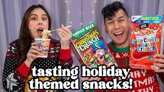 Testing Holiday LIMITED EDITION Snacks!