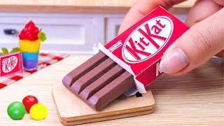 Sweet KITKAT Cake DessertAmazing Miniature Chocolate KITKAT Cake Decorating Recipe 1000+Yummy Cake