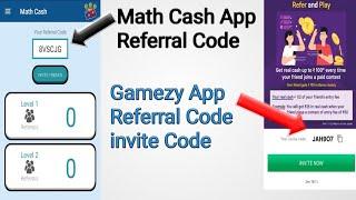 gamezy referral code | math cash app referral code |  gamezy fantasy app referral code,gamezy invite