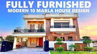 FULLY FURNISHED | 10 Marla House for Sale in Bahria Town Phase 8 Rawalpindi Modern Luxury Homes 2025