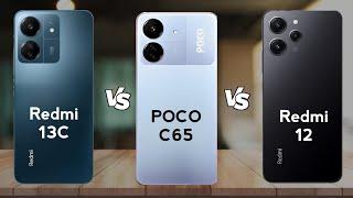 Redmi 13C vs Poco C65 vs Redmi 12