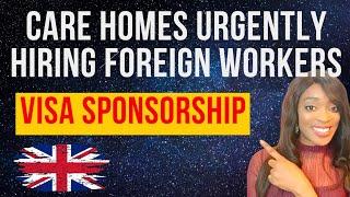 UK CARE HOMES With Visa Sponsorship: Nurses, Senior Carers, Care Assistants