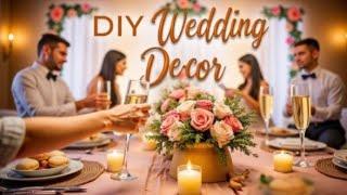 Easy Wedding Function Decorating at Home | Some DIY Wedding Decor Tips | Home Decor with Marryam