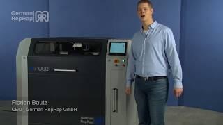 3D Printing: Make Anything You Want | Industrial Large Scale 3D printer | X1000 | German RapRap