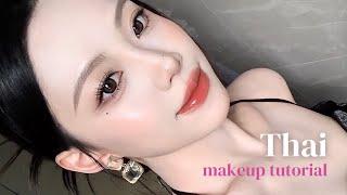 Elegant Chinese-Thai Inspired Makeup by 我好想发脾气