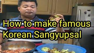 Filipino take on the Famous Korean Samgyupsal