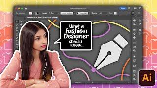 Master the Pen Tool | Adobe Illustrator Tutorial for Fashion Designers