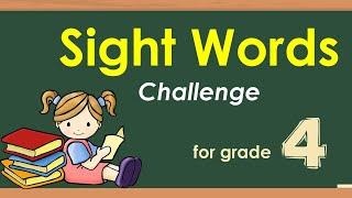 Sight Words for Grade 4 with Teacher Calai