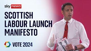 Scottish Labour pledges to 'change future for the better' in election manifesto