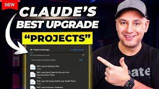 New Claude Upgrade is a Game Changer - Introducing "Claude Projects"