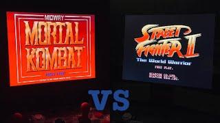 Mortal Kombat VS Street Fighter 2!! THIS is a tough one.