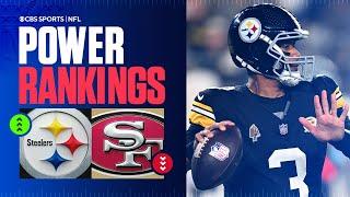 NFL Power Rankings Week 8:  Entire NFC North in the Top 8, Steelers break in to the Top 10