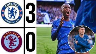 chelsea vs aston villa (3-0) premier league all Goals and Extended Highlights 2025