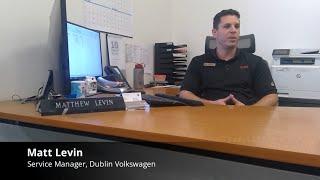 Matt Levin | Service Manager, Dublin Volkswagen | December 2019