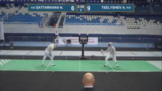 T16 TSELYSHEV A. - SATTARKHAN N. Black sea cup / men's individual (Green piste)