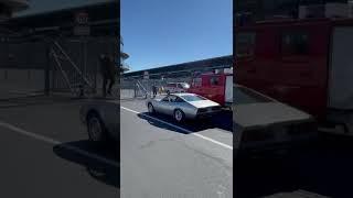 Ferrari 365 GTC/4 s/n 14587 arriving at the FCD meeting at Oldtimer Grand Prix 2022