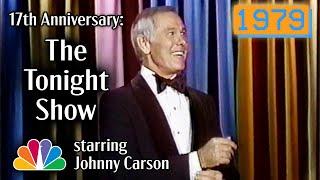 The Tonight Show 17th Anniversary w/ Johnny Carson | 1979 NBC Full Special w/ Original Commercials