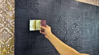 Create your own luxurious wall decor in simple steps 