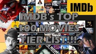 IMDB'S TOP 100 MOVIES TIER LIST !!!!!!