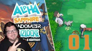 WHAT A STARTER! • Pokemon Alpha Sapphire 8bitbros Version (3DS ROM HACK) • Episode 1