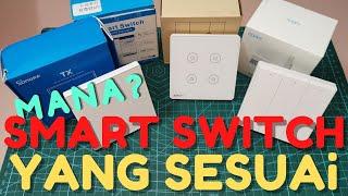 Smart switch WIFI untuk rumah pintar smart home?No Neutral/With Neutral? Sonoff?Aqara?