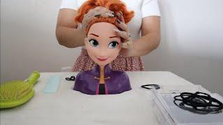 ASMR Hairstyling & Hair Brushing Queen Anna‍️