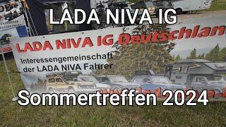 LADA NIVA Sommertreffen 2024 MAMMUT Parl  - LADA NIVA IG - Jensman and the Niva